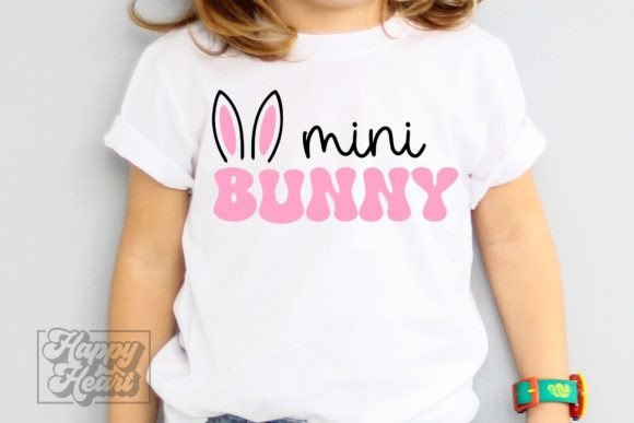 Download Mini Bunny SVG - Kids Easter Shirt PNG - Png Collection