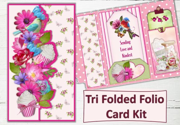Download Printable Card Making Kit or Folio Kit - Card making Collection