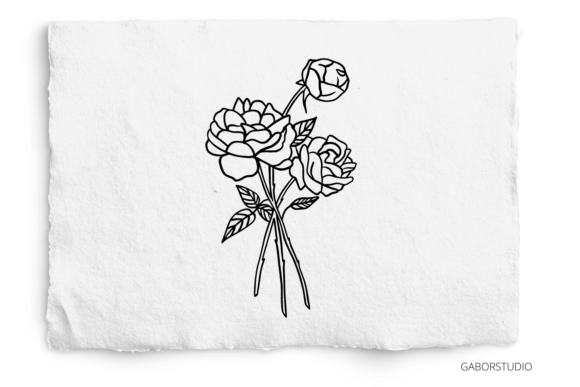 Download Rose Bouquet, SVG, Cricut Cut File, PNG - Png Collection
