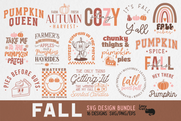 Download Fall SVG PNG Bundle - Png Collection