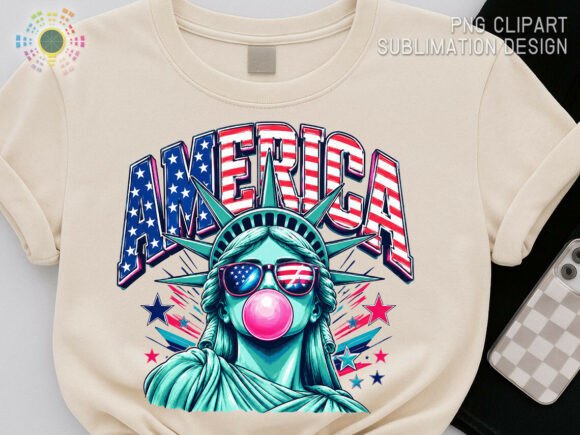 Download Patriotic America Statue of Liberty PNG - Png Collection
