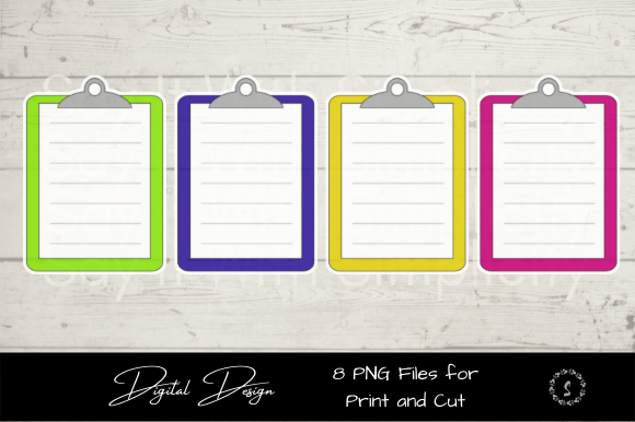 Download Clipboard Planner Stickers, PNG Files - Png Collection