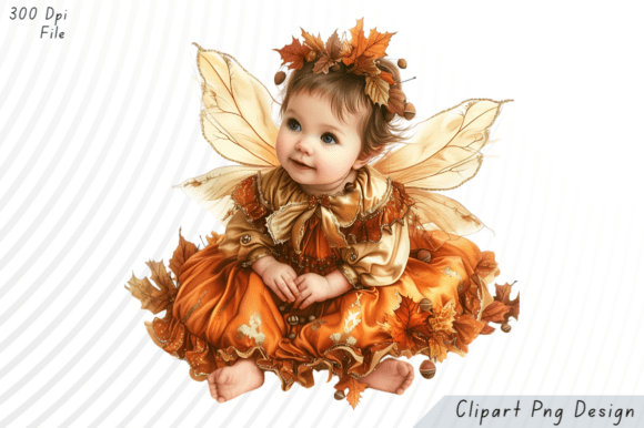Download Autumn Fairy Baby PNG Clipart - Png Collection