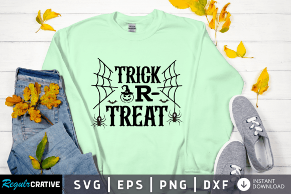 Download Trick or Treat SVG Design - Premium Resources