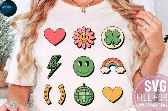 Download Lucky Vibes Patch Pack PNG Design - Png Collection