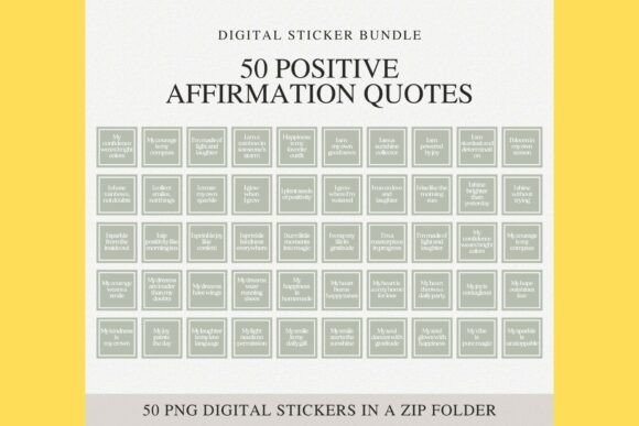 Download 50PNG Self-Love Positive Affirmation - Png Collection