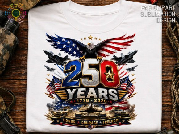 Download 250 Years of Freedom Patriotic Eagle PNG - Png Collection