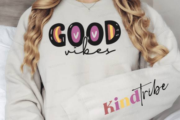 Download Good Vibes Motivational Design Png SVG - Png Collection