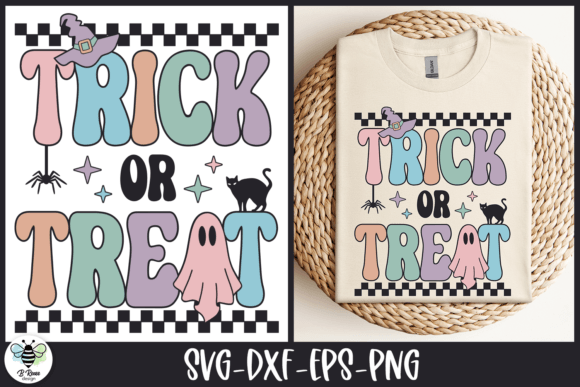 Download Retro Trick or Treat SVG | Halloween PNG - Premium Resources