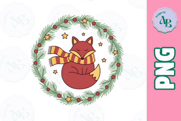 Download Cottagecore Woodlands Christmas Fox PNG - Png Collection