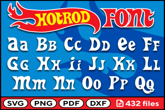 Download Hot Road Font Svg Png Pdf Dxf - Png Collection