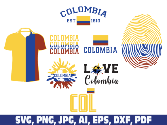 Download Soccer Ball Colombia Flag Svg Png Bundle - Png Collection