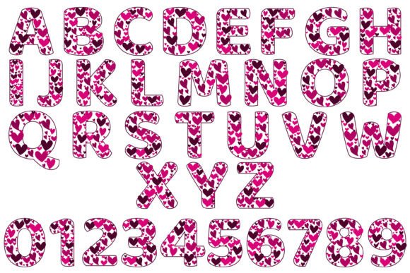 Download Creative Love Alphabet PNG Full HD - Png Collection