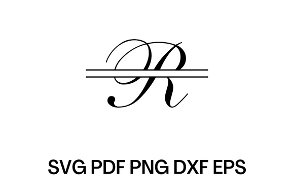 Download R LOGO SVG PDF DFX EPX PNG | R CURVE - Png Collection