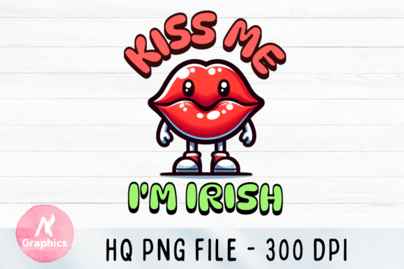 Download Kiss Me I'm Irish PNG File - Irish png Collection