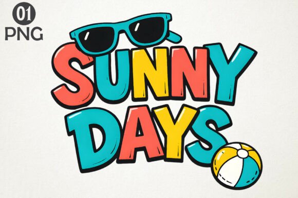 Download Sunny Days Summer PNG Clipart Design - Png Collection