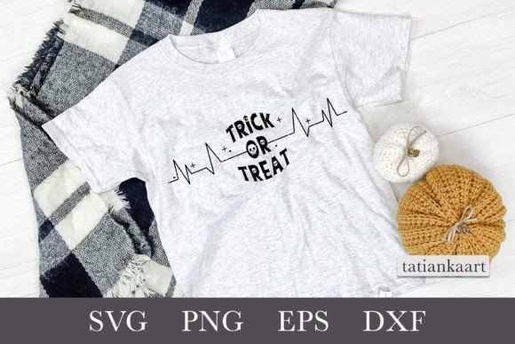 Download Trick or Treat SVG|Halloween Heartbeat S - Premium Resources