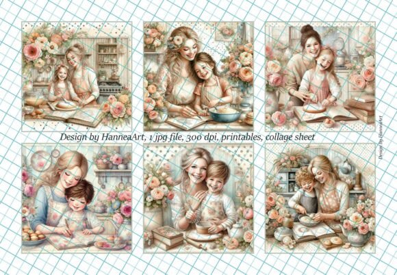 Download Mothers Day Collage Sheet, Card Making - Card making Collection