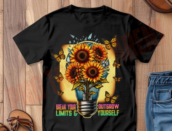 Download Sunflower Png, Butterfly Sublimation Png - Png Collection
