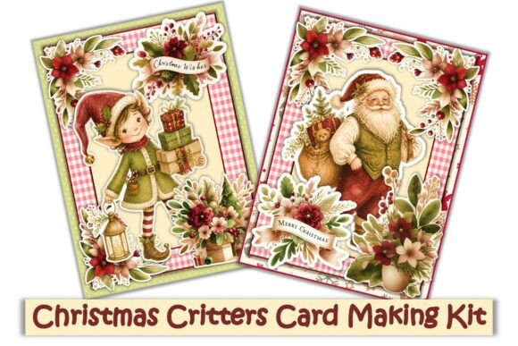 Download Christmas Critters Card Making Kit - Card making Collection