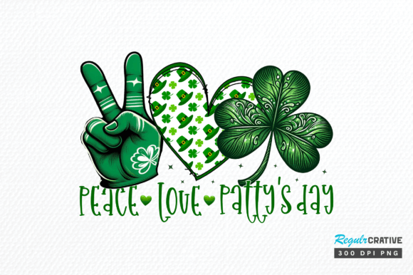 Download Peace Love Irish PNG Design - Irish png Collection