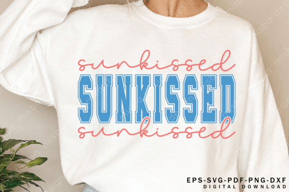 Download Sunkissed Svg Png, Sunkissed Varsity Svg - Png Collection